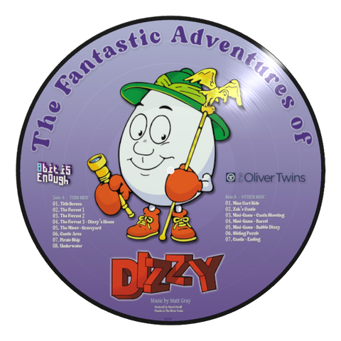 THE FANTASTIC ADVENTURES OF DIZZY PICTURE DISC